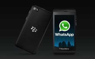 Як використовувати WhatsApp на смартфонах Blackberry: що потрібно знати
