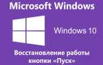 Що робити, якщо не працює кнопка Пуск в Windows 10