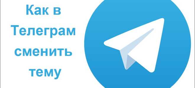 Як змінити тему в Telegram