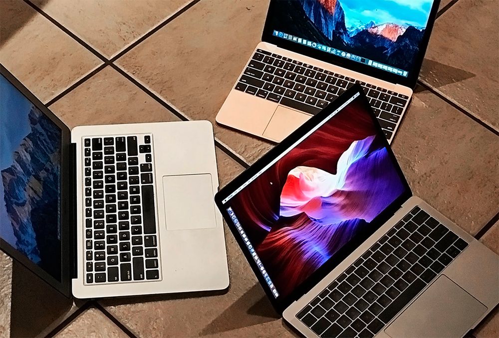 MacBook, Pro і Air