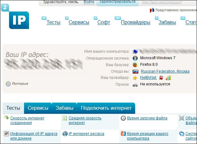 Інтернет-сервіс 2ip.ru