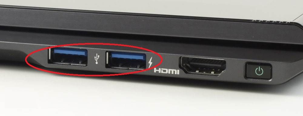 Вид USB-порту 3.0