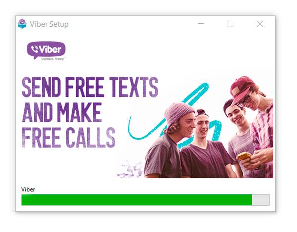 Процес установки Viber