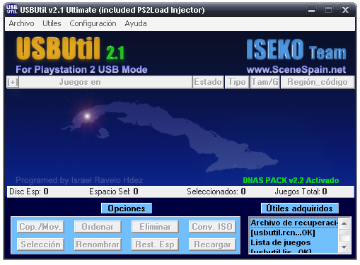Скріншот програми USBUtil