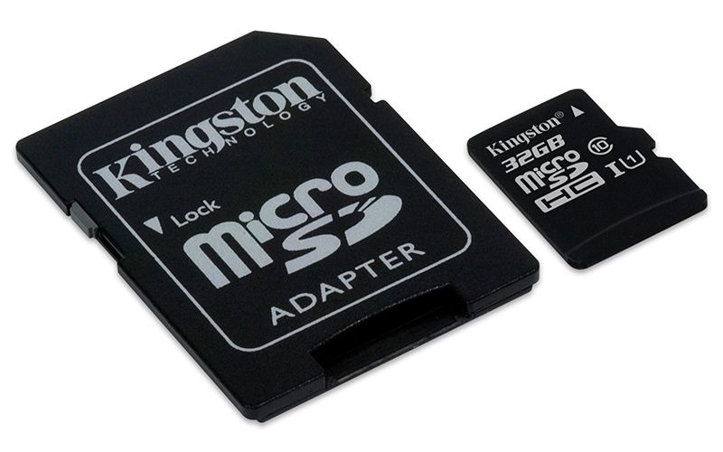 MicroSD карта і адаптер