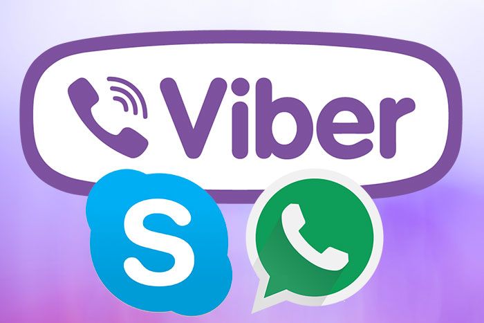 viber skype whatsapp