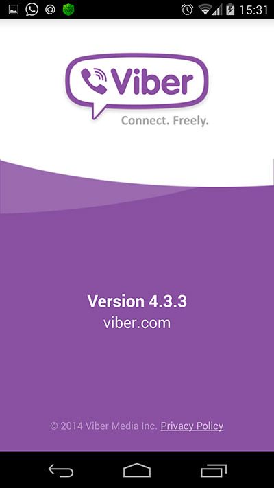 Версія вашого Viber