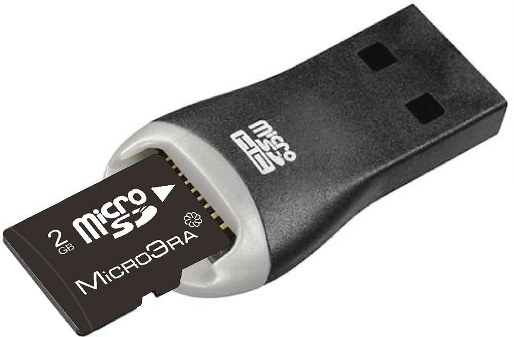MicroSD в картрідер