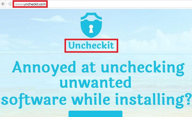Вірусне додаток Uncheckit