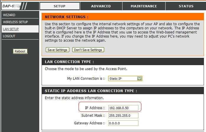 Присвоєння статичного IP-адреси