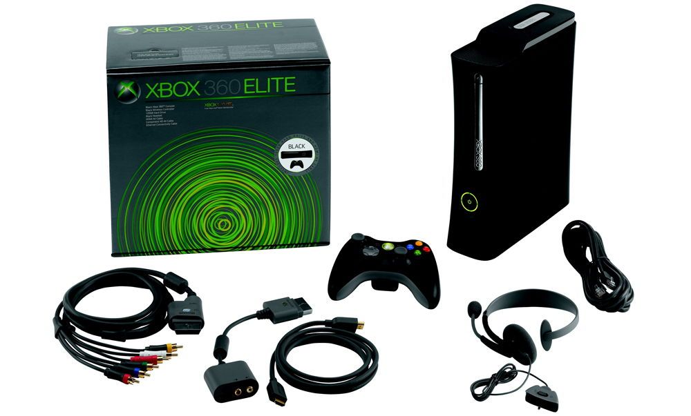 Xbox 360 Elite комплектація