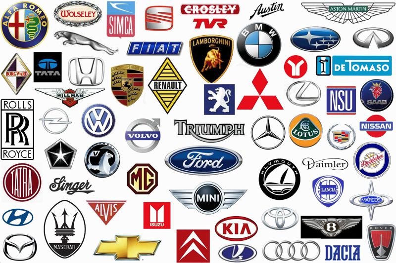 логотипи автовиробників