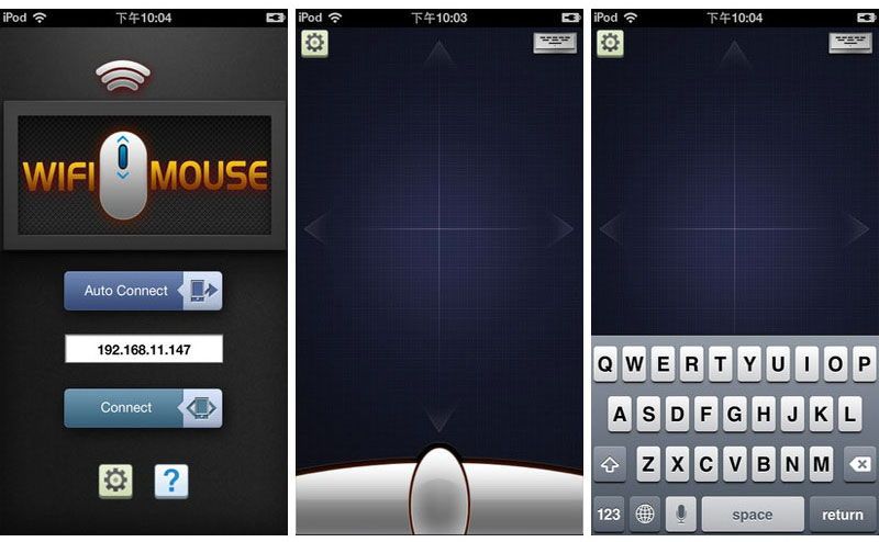 Версія WiFi Mouse Pro для iOS