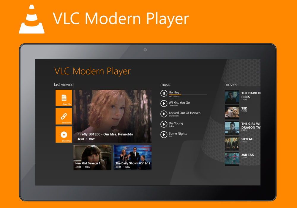 Оновлений VLC Player для телебачення