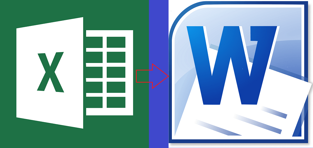 Імпорт з Excel в Word