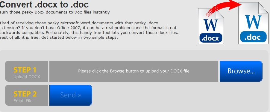 Конвертація docx в doc онлайн
