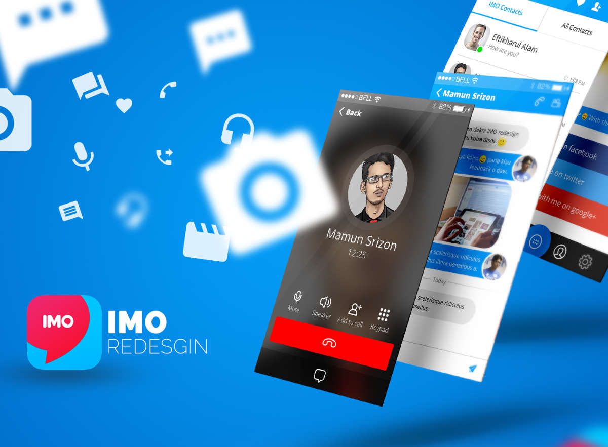 Смартфон і логотип IMO