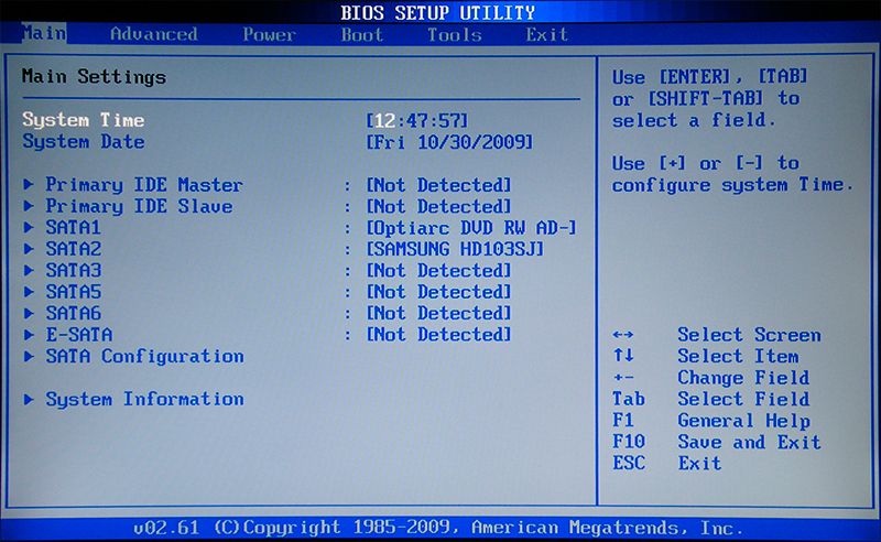 Asus стара версія BIOS
