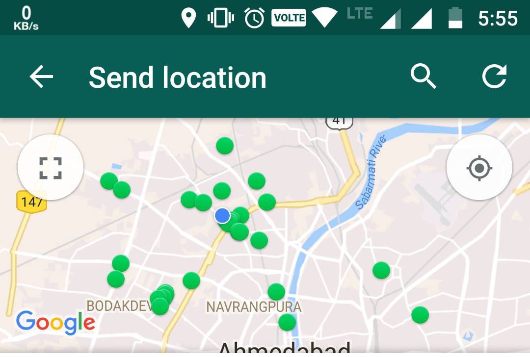Ілюстрація на тему Як скинути геолокацію по WhatsApp, щоб поділитися місцем розташування
