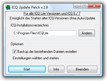 Надбудова ICQ Update Patch
