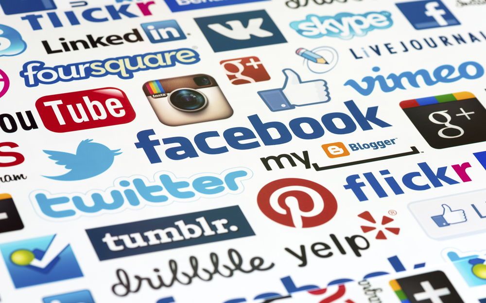 Логотипи соціальних мереж