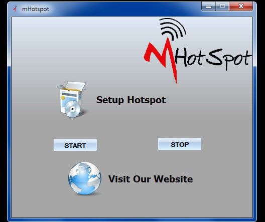 mHotspot для роботи по Wi-Fi