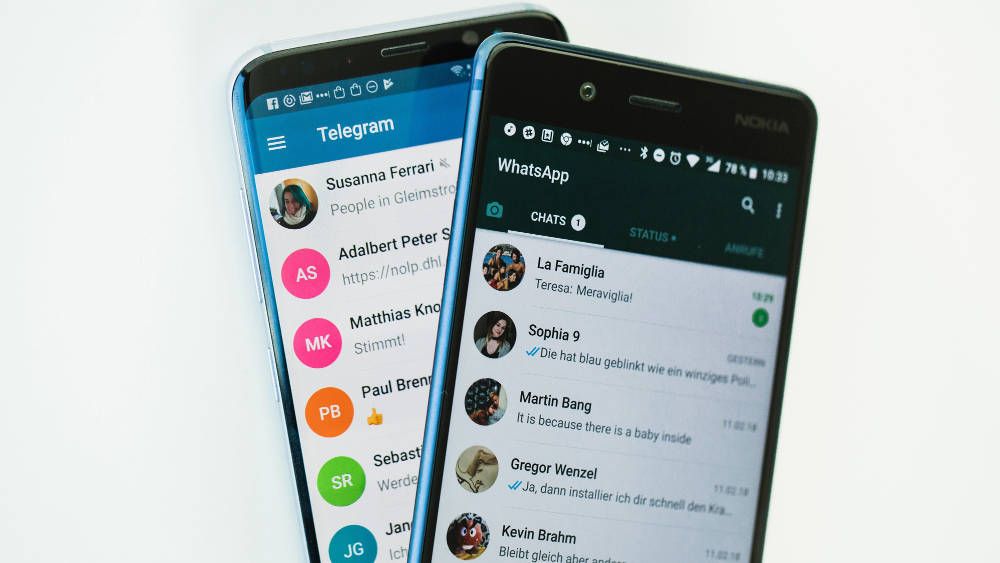 Ілюстрація на тему Порівняння месенджерів Telegam і WhatsApp: переваги і недоліки