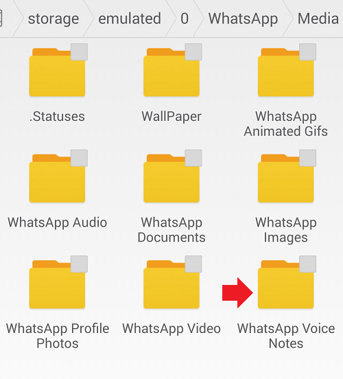 Ілюстрація на тему Для чого потрібні папки Voice Notes і Sent в месенджері WhatsApp