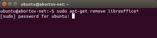 Установка LibreOficce через термінал в Ubuntu