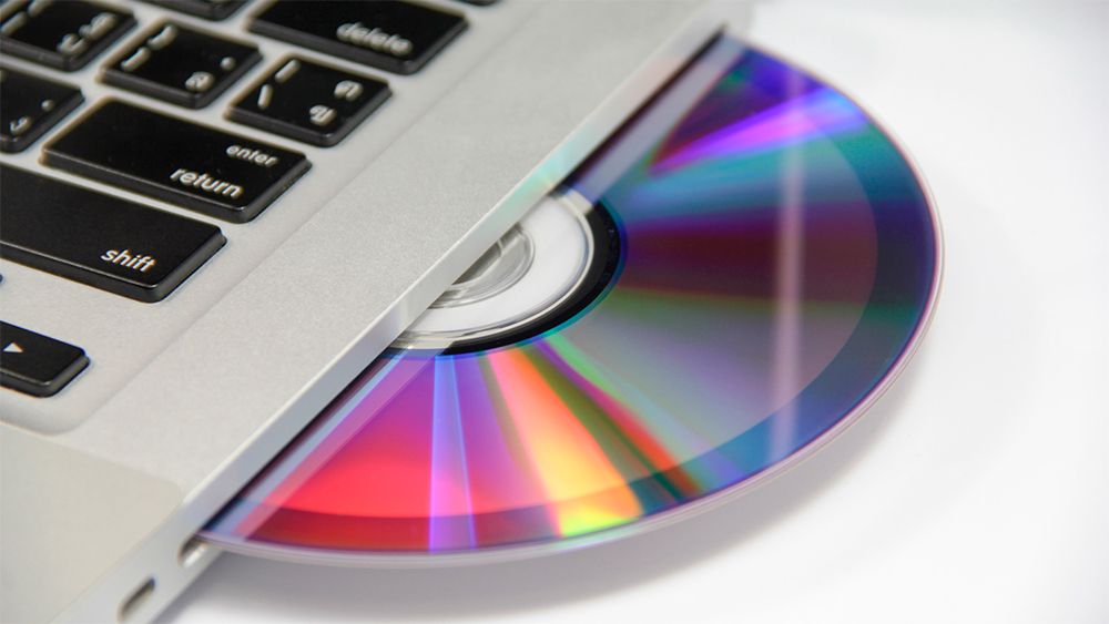 DVD-диск MacBook