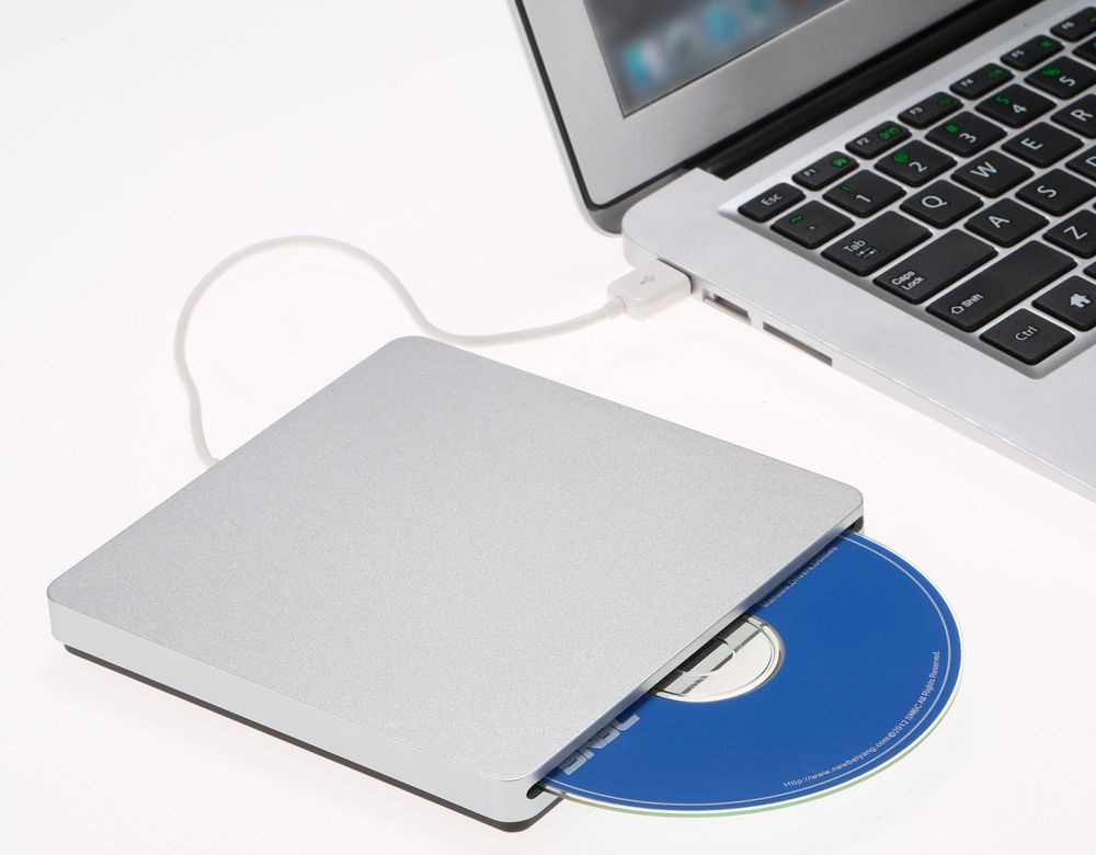 Зовнішній CD-привід для MacBook