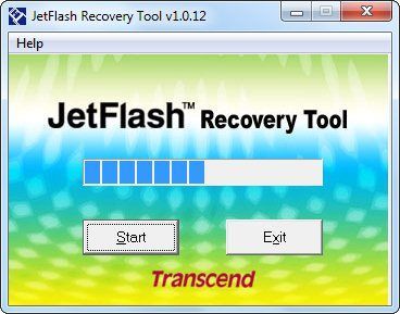 Сканування флешки в JetFlash Online Recovery