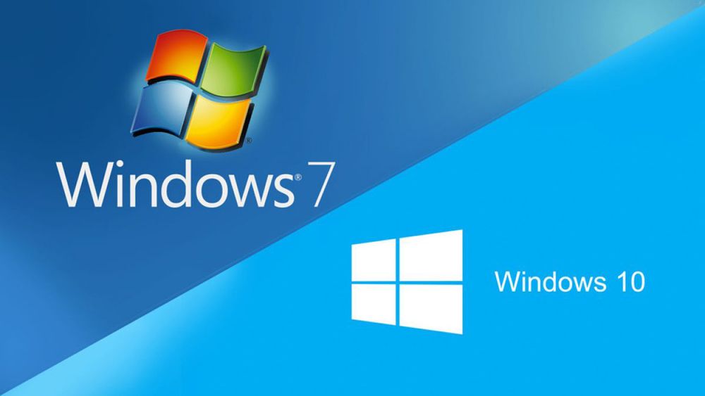 Windows 7 і Windows 10