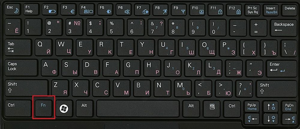 FN на клавіатурі