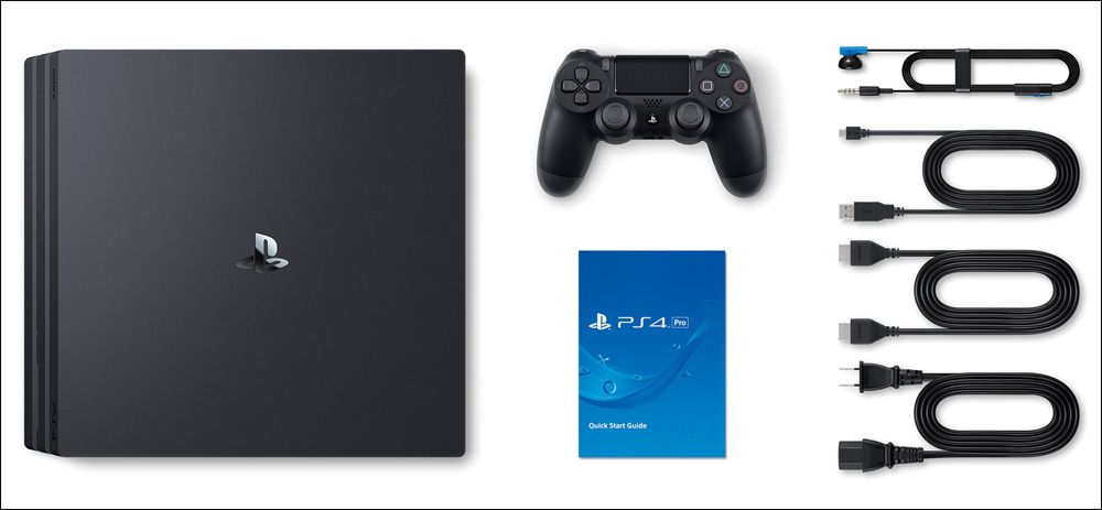 Комплектація Sony PlayStation 4 Pro 1Tb Black