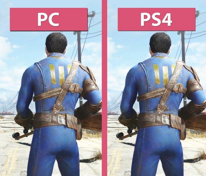 Порівняння графіки PS4 і PC