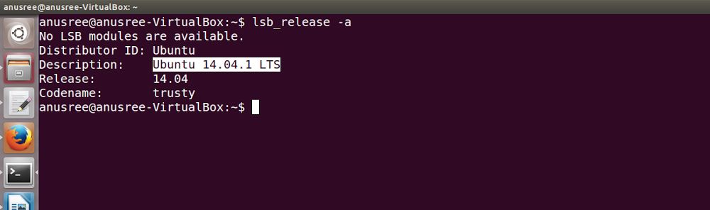 lsb_release версія Ubuntu