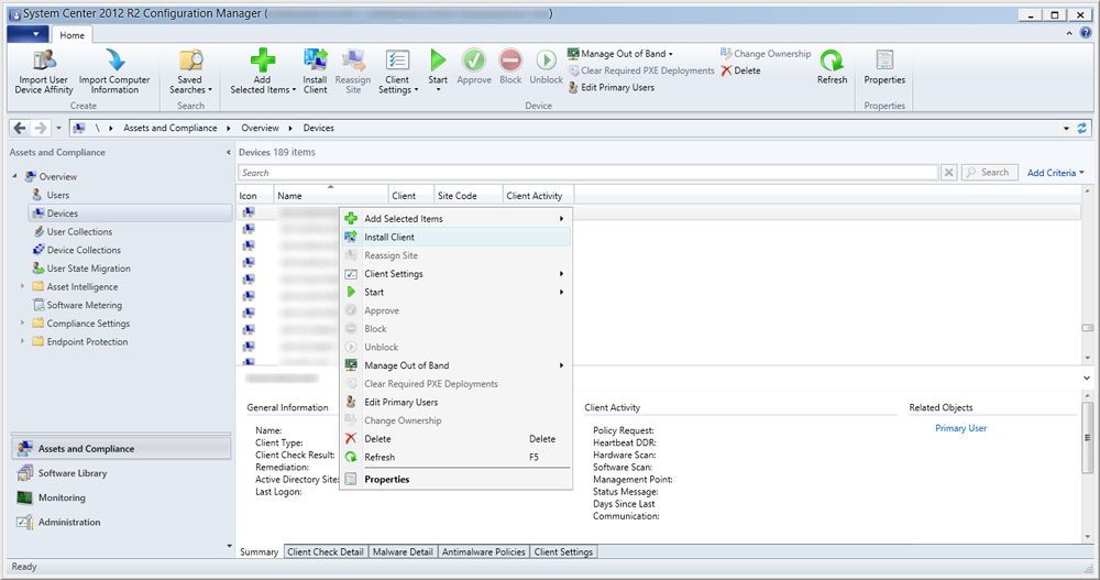 System Center Configuration Manager 2012 r2