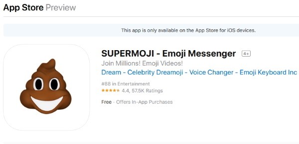 Supermoji в App Store