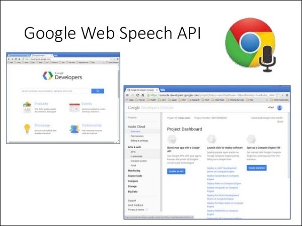 WebSpeech API