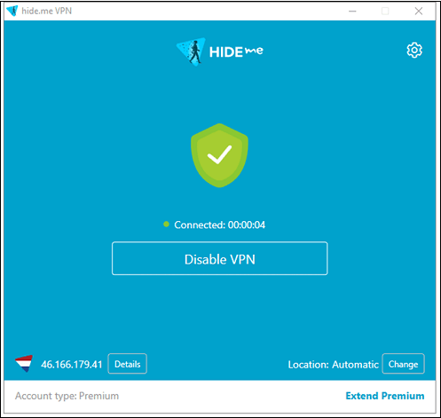 Hide.me VPN для WP