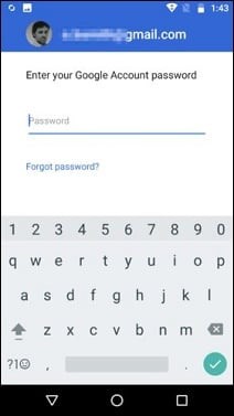 пароль аккаунт