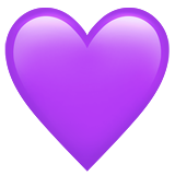 Фіолетове серце ВК