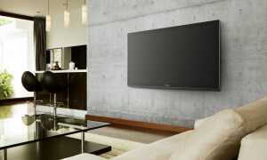 Як повісити телевізор на стіну з кронштейном