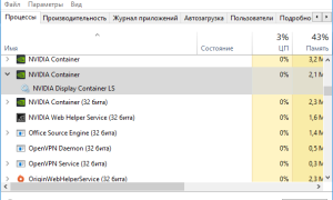 Nvdisplay.container.exe — що це за процес, як видалити