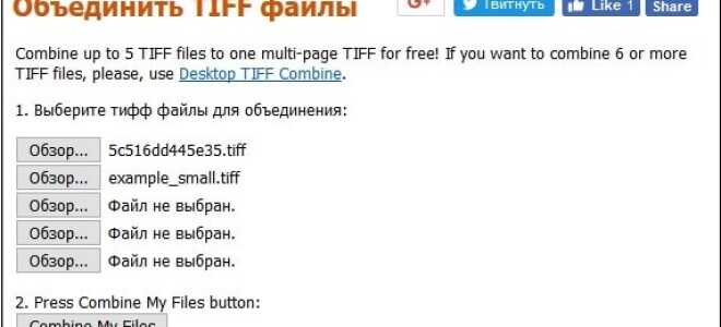 Як зробити багатосторінковий TIFF онлайн