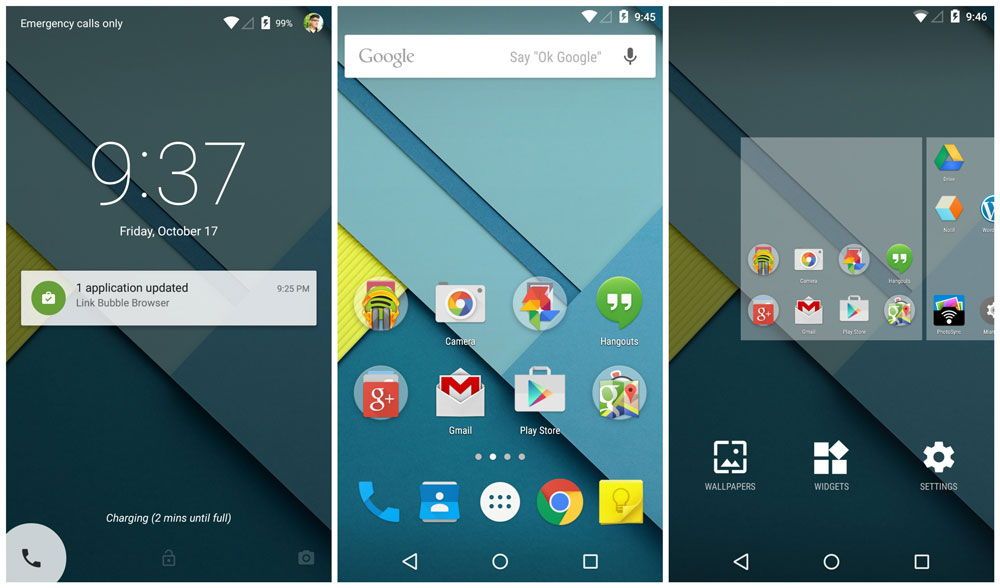 Оболонки Android відрізняються між собою