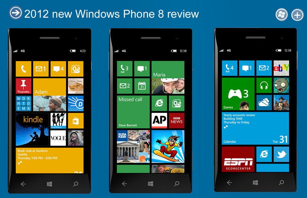 Огляд системи Windows Phone