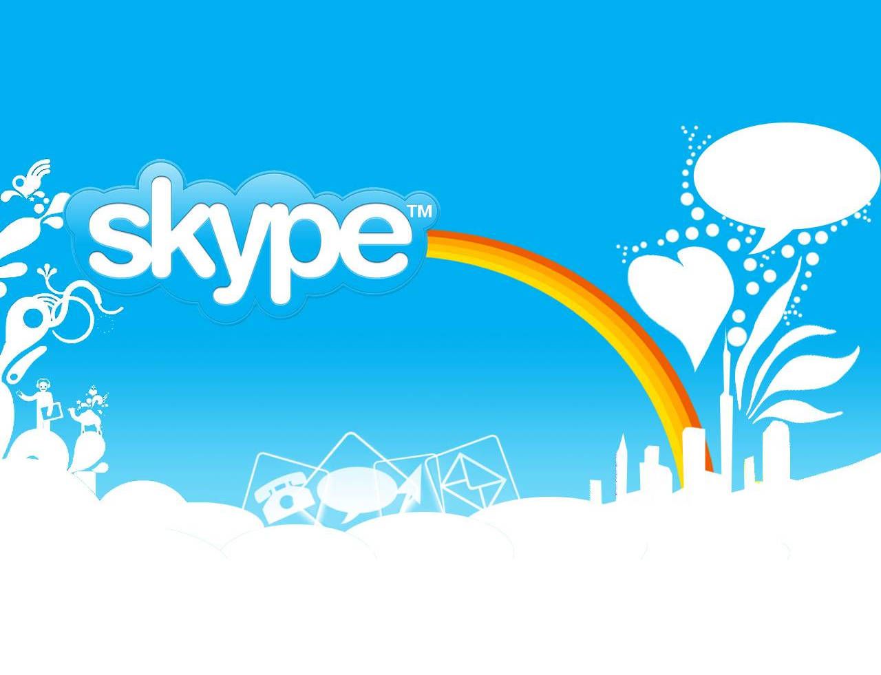 Логотип Скайп