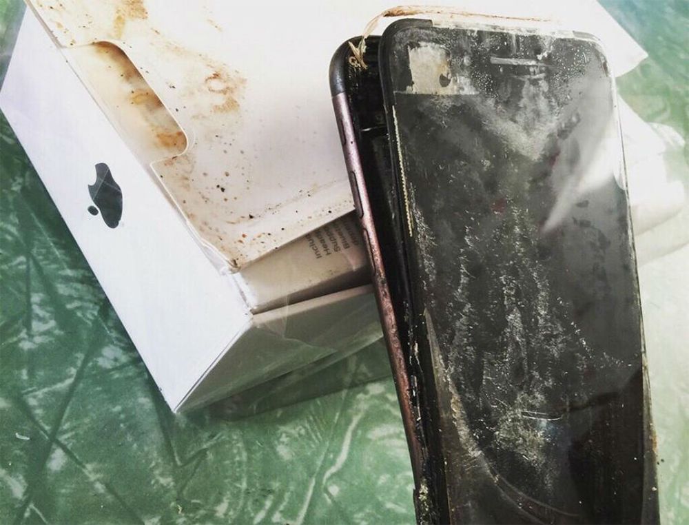 iPhone 7 вибухнув